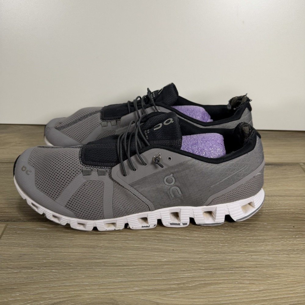 On Cloud 5 Gray Running Shoes Lightweight Trainers Men Size 12
